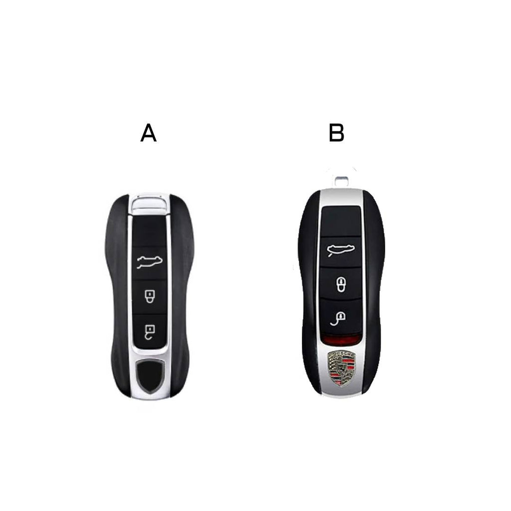Étui pour clé Porsche | Cuir véritable, conception étanche | Compatible avec tous les modèles