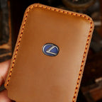 Lexus Leder-Karten-Autoschlüssel-Hülle Knopf