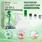 Moringa 10-in-1 Nano Microdarts Patch, 2026 New Glorenda Moringa Patch, Natural Patches for Women and Men Gentle Formula for All Skin