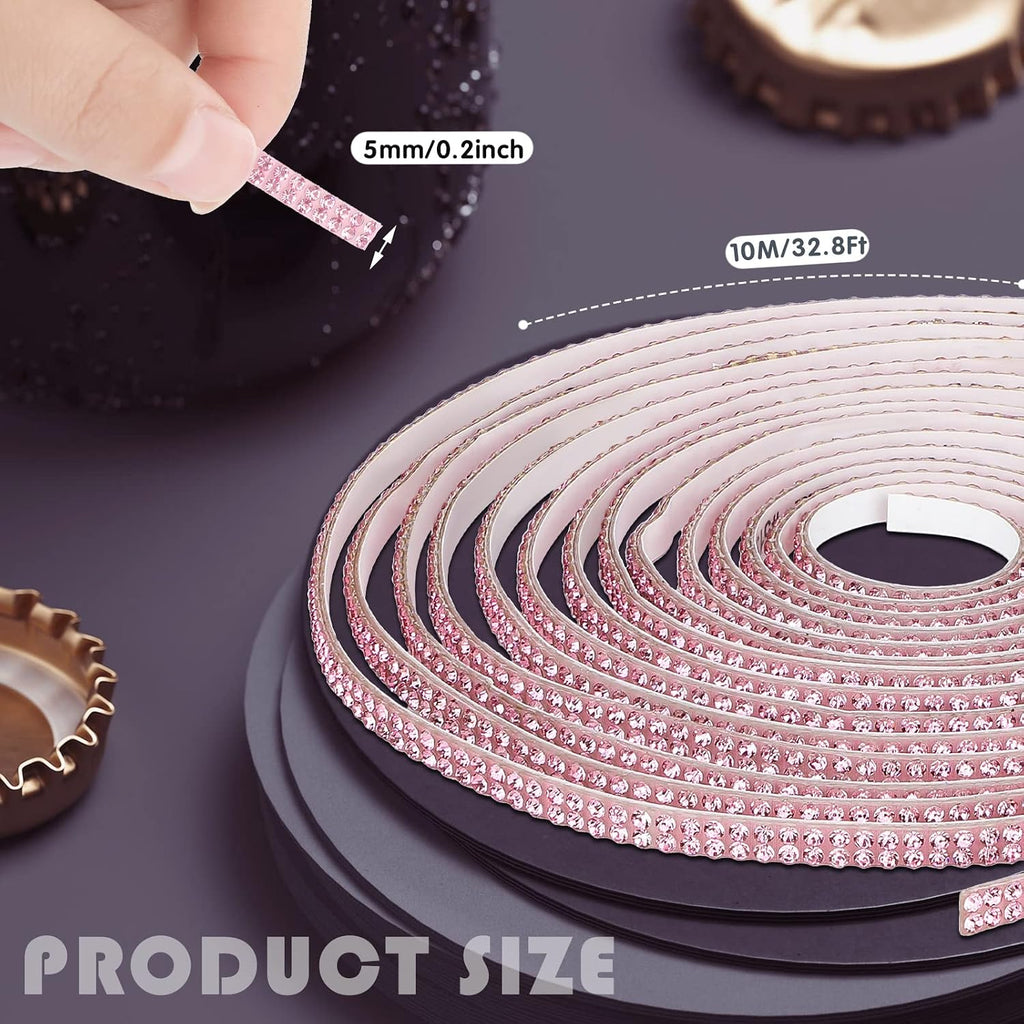 Car Trim Bling Decor Self Adhesive Car Accessories