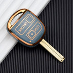 Carsine Toyota Car Key Case Golden Edge Grey / Key case