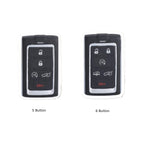 Jeep Leder-Autoschlüsselhülle mit 5 oder 6 Tasten