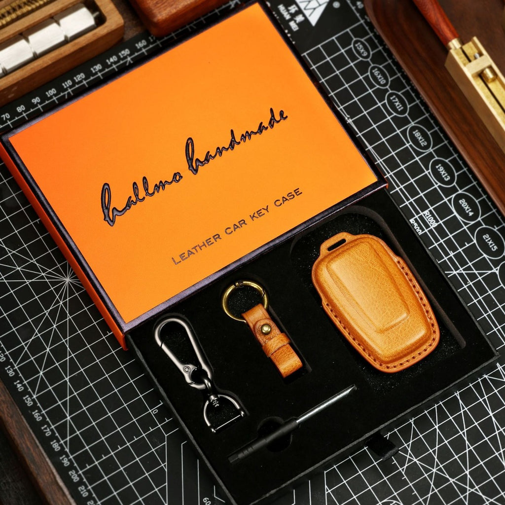 Étui de clé en cuir Cadillac - Protection haut de gamme pour tous les modèles