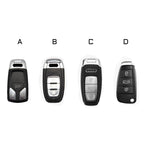 Étui de clé de voiture en cuir haut de gamme pour Audi - Protection luxueuse et ajustement sur mesure pour les clés Audi