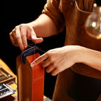 BMW Autoschlüsselhülle aus Leder – Echtleder, Premium-Passform für alle BMW Modelle