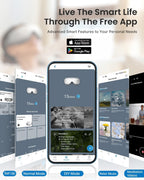 Eye Massager with Heat, FSA Eligible HSA Eye Mask for Migraine, Sleep Mask for Dry Eyes Relax, Reduce Eyeris Strain