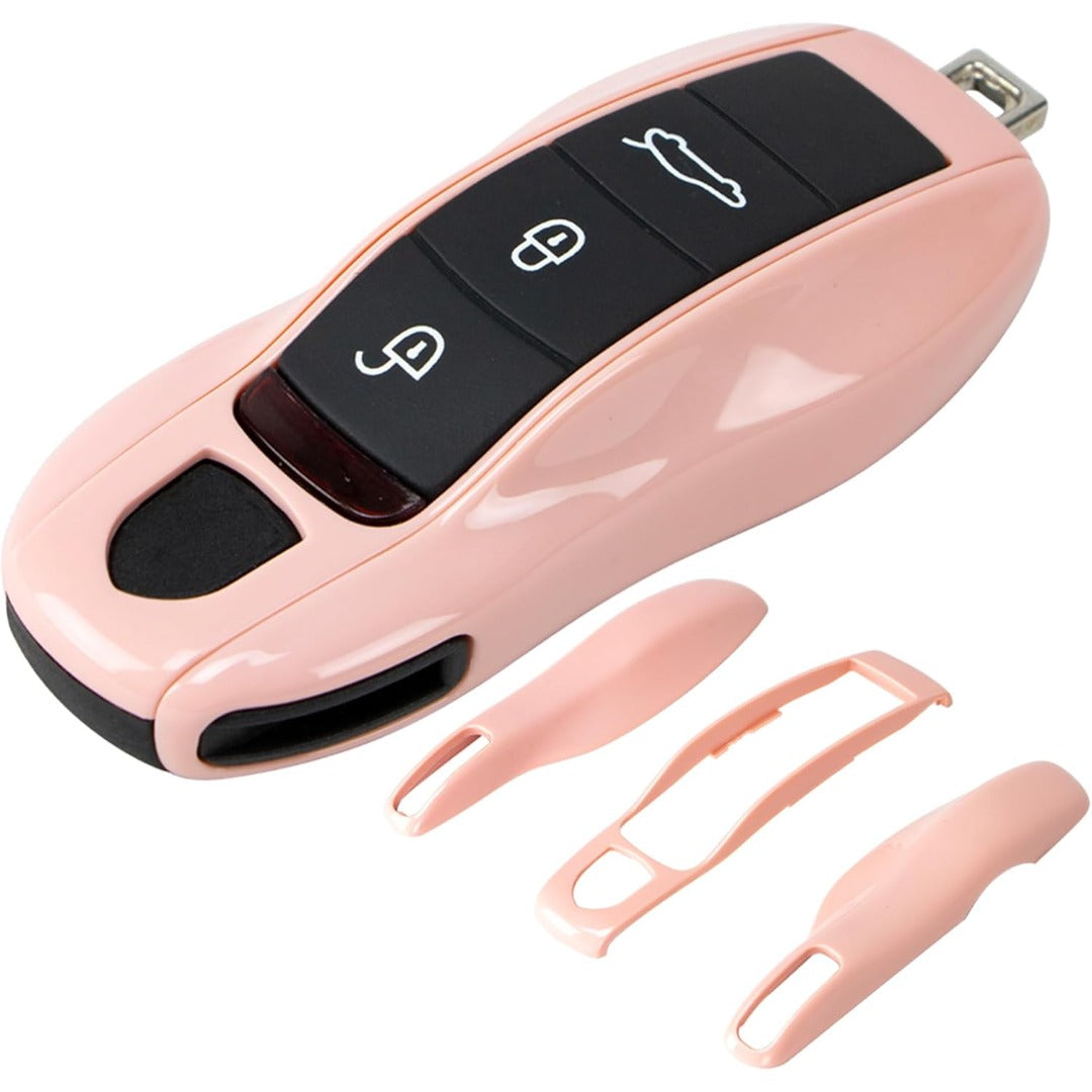 Coque de remplacement pour clé Porsche, 3 pièces, peinte 