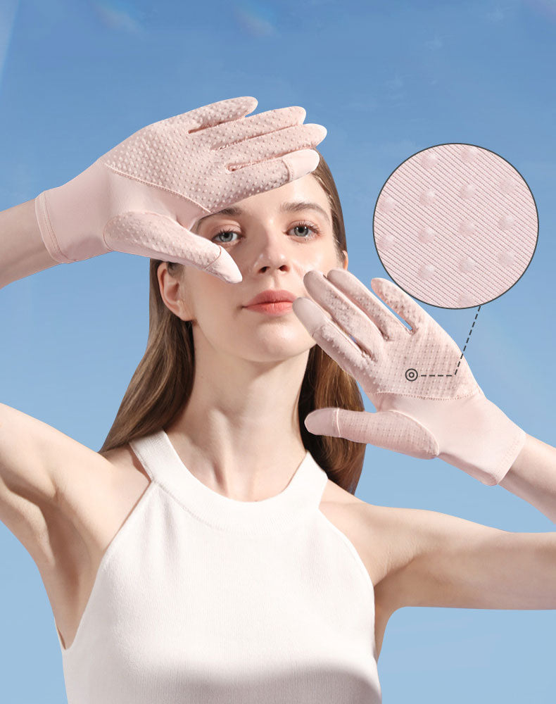 Carsine women's summer sun protection and UV protection gloves